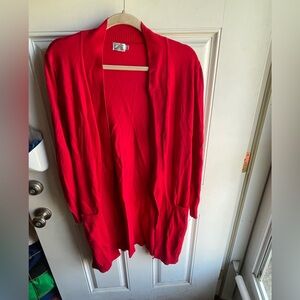 Cielo Vibrant Red Women's Cardigan